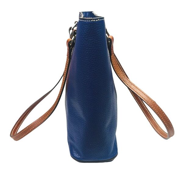 Dooney & Bourke Pebble Grain Small Lexington Shopper Tote - 10” x 12” x 3.5” - Picture 8 of 10